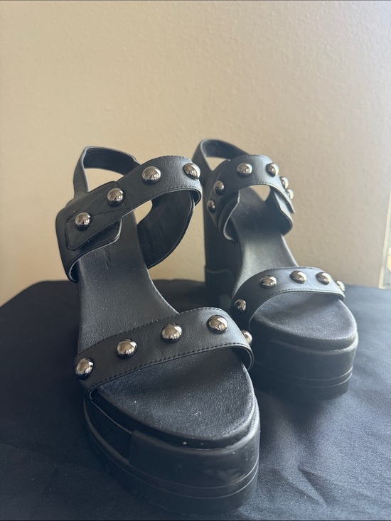 Jessica Simpson Shoes - Black Studded Platform Sandals - Women